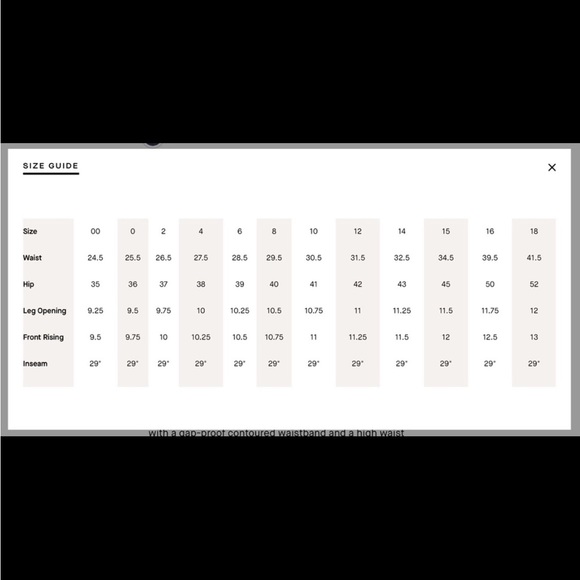 Good American Good Legs Crop NWT SZ 16 - Picture 6 of 6